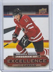 2015-16 Upper Deck Brendan Gaunce #C269 Program of Excellence UD Canvas